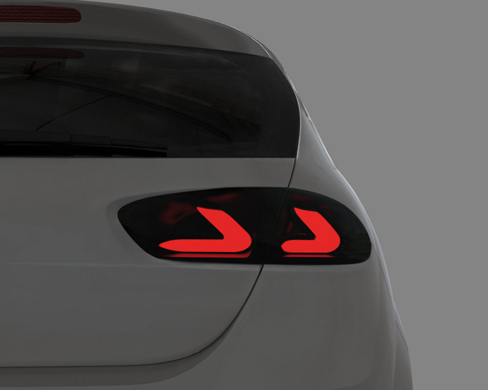 LED Upgrade Design Rückleuchten für Seat Leon 1P 05-09 rot/rauch