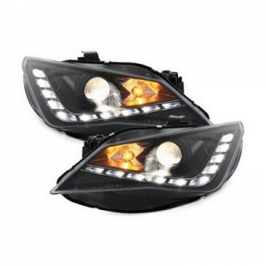 Seat sale Ibiza 6J5 6J8 6J1 Led Tagfahrlicht Scheinwerfer chrom 12-16