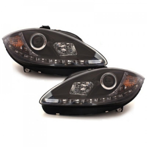 LED Tagfahrlicht-Scheinwerfer Seat 1P1 09-12 schwarz - Image 2