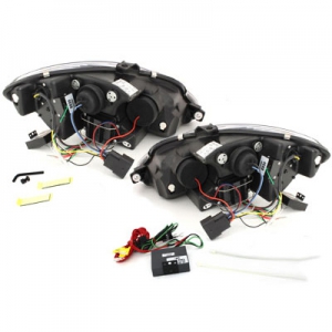 LED Tagfahrlicht-Scheinwerfer Seat 1P1 09-12 schwarz - Image 6