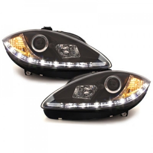 LED Tagfahrlicht-Scheinwerfer Seat 1P1 09-12 schwarz - Image 5