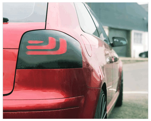 LED Rückleuchten Audi A3 8P Sportback 03-08 rot/rauch - litec innovations