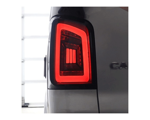 LED Rückleuchten VW T5 03-09 / T5 GP 09-14 mit LED Blinker schwarz