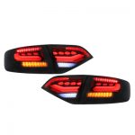 LED Rückleuchten Audi A4 B8 8K Limousine 08-11 schwarz/rauch - Image 8