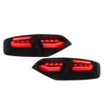 LED Rückleuchten Audi A4 B8 8K Limousine 08-11 schwarz/rauch - Image 3