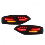 LED Rückleuchten Audi A4 B8 8K Limousine 08-11 schwarz/rauch - Image 6