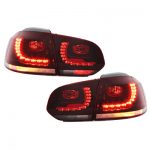 LED Rückleuchten VW Golf 6 VI 08-13 rot/klar - Image 3