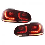 LED Rückleuchten VW Golf 6 VI 08-13 rot/klar - Image 8