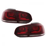 LED Rückleuchten VW Golf 6 VI 08-13 rot/klar - Image 5