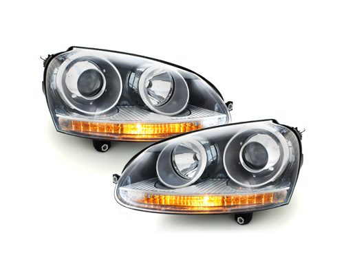 LED Rückleuchten für VW Golf 7 2013+ dynamischer LED Blinker R-Look rot  smoke TC