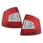 LED Rückleuchten Skoda Octavia 2 II 1Z Limousine 04-09 / Facelift 09-13 rot/klar - Bild 3