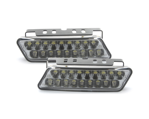 LITEC LED Tagfahrlicht mit 18 Superflux Piranha LED 100 x 25 x 34mm - litec  innovations