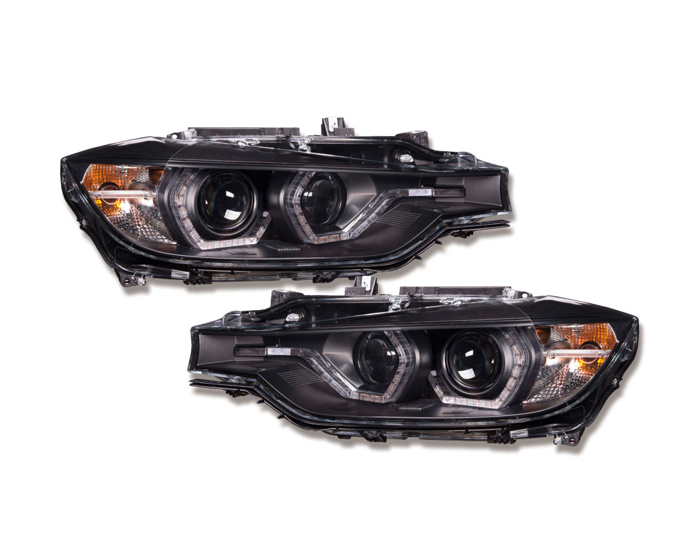 Scheinwerfer passend für BMW F30 F31 11-15 schwarz Xenon-Optik mit