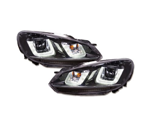 LED Rückleuchten dunkelrot passend für VW Golf VI 6 08+ GTI R-Look Dy,  329,90 €