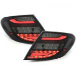 LED Rückleuchten Mercedes Benz C Klasse W204 Modellpflege 11-14 schwarz/rauch - Bild 3