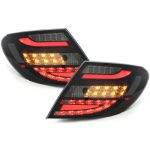 LED Rückleuchten Mercedes Benz C Klasse W204 Modellpflege 11-14 schwarz/rauch - Bild 4