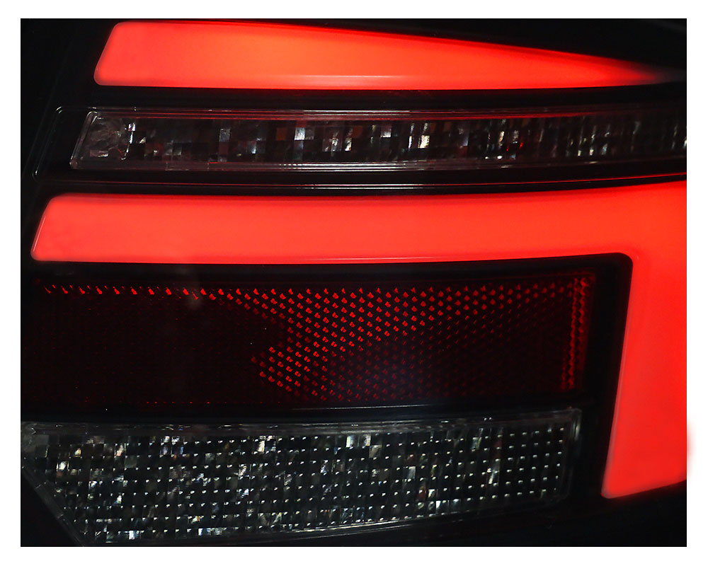 LED dynamische Rückleuchten Red Bar Set für Audi A3 8P Sportback 2003 bis  2008- schwarz, Für Audi A3 8P, Für Audi A3, Für Audi, Beleuchtung