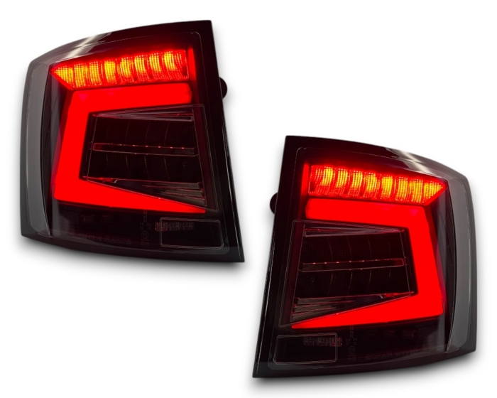 LED Rückleuchten Skoda Octavia 3 III 5E Combi 12-19 mit dynamischem Blinker schwarz für Original-LED - obrazek 10