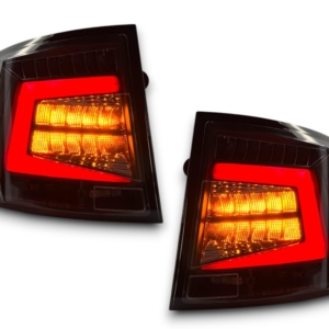 LED Rückleuchten Skoda Octavia 3 III 5E Combi 12-17 mit dynamischem Blinker schwarz für Original-Halogen - Image 8