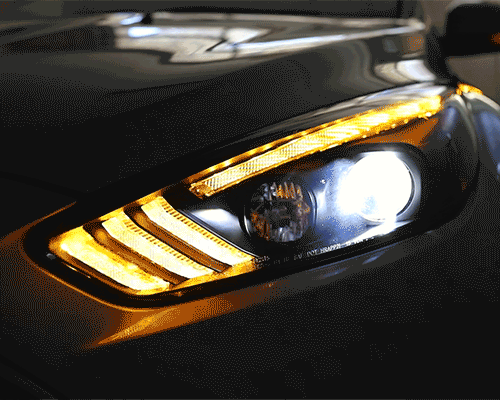 LED Tagfahrlicht-Scheinwerfer Ford Focus MK3 Facelift 15-18 mit