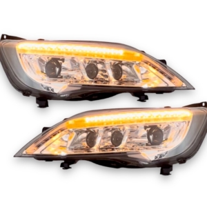 VOLL LED Tagfahrlicht Scheinwerfer Fiat Ducato, Jumper, Boxer, Wohnmobil ab 2014 chrom mit dynamischem Blinker – Bild 10