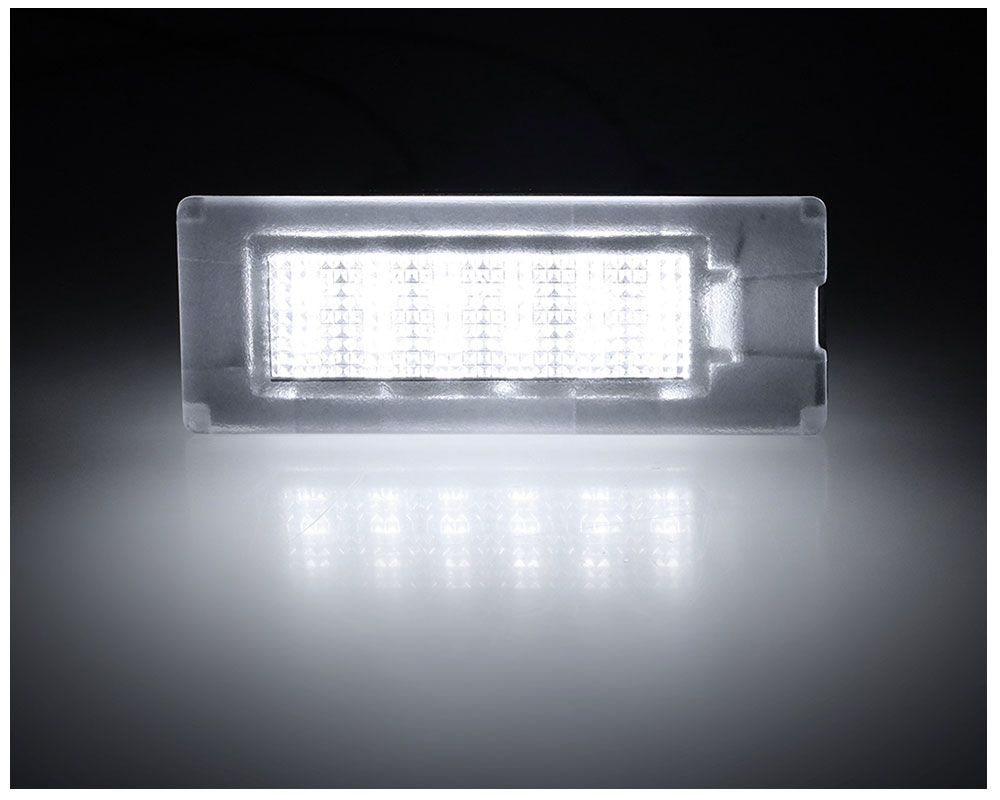 OZ-LAMPE LED Kennzeichenbeleuchtung für Citro-en Jumper für Peug-eot Boxer,  Kennzeichen für Fi-at Ducato, Nummernschildbeleuchtung für Mase-rati