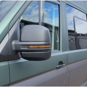 LED Spiegelblinker VW Crafter SY, SX MAN TGE ab 2016 schwarz mit dynamischem Blinker – Bild 3