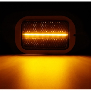 LED Seitenmarkierungsleuchten mit Lightbar und Reflektor VW Crafter SY, SX MAN TGE ab 2016  schwarz/rauch 6 Stk. - Image 3
