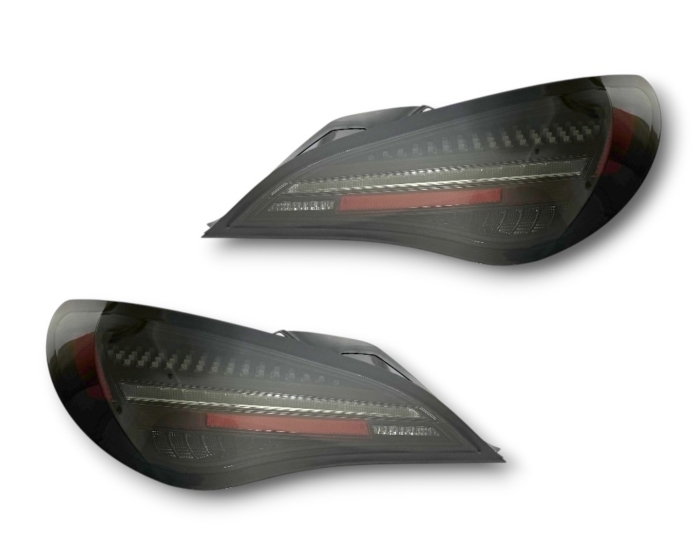 VOLL LED Rückleuchten Mercedes Benz CLA C117/X117 2013-2019 mit dynamischem Blinker für Original-LED schwarz/rauch - Image 3