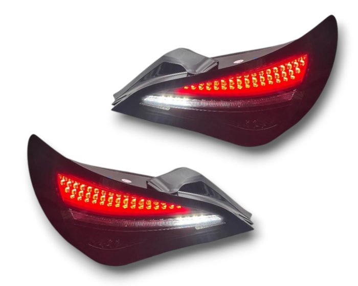 VOLL LED Rückleuchten Mercedes Benz CLA C117/X117 2013-2019 mit dynamischem Blinker für Original-LED schwarz/rauch - Image 6