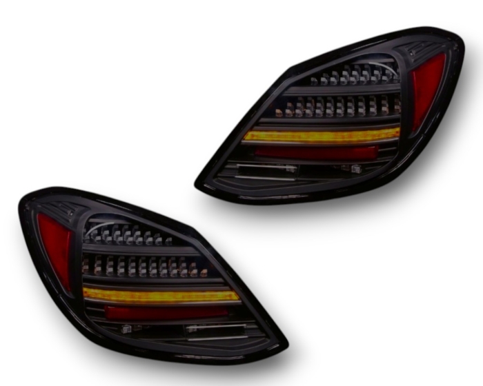 Luces traseras FULL LED Mercedes Benz Clase C W205 2014-21 con indicador dinámico para LED original negro/humo - Imagen 4