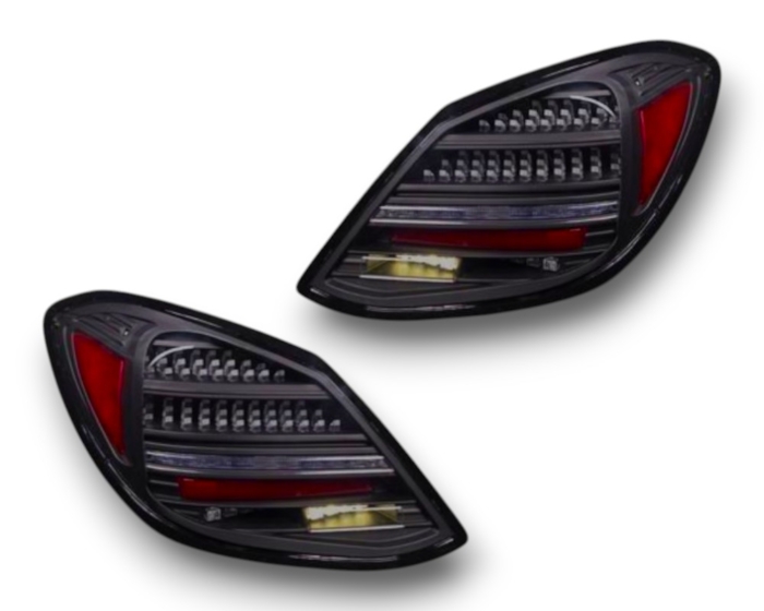 Luces traseras FULL LED Mercedes Benz Clase C W205 2014-21 con indicador dinámico para LED original negro/humo - Imagen 3